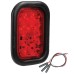 Narva Model 46 LED Rear Direction Lamps with Vinyl Grommet - 160 x 112mm